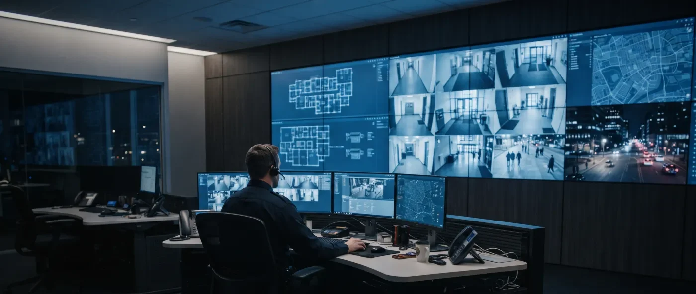 Centrum monitoringu – podgląd obiektów, kamer i zdarzeń